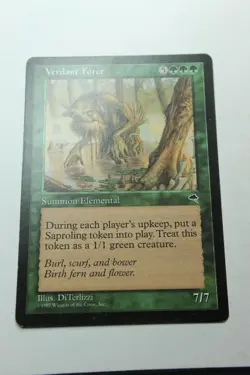 MTG Verdant Force x1- -Tempest-Mod/Hvy Play - Image 1