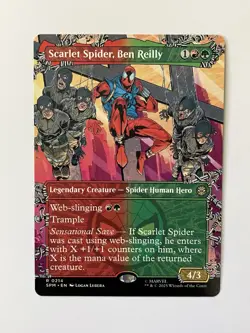 Scarlet Spider, Ben Reilly - #214 (Borderless) Marvel's Spider-Man Regular - Mtg - Image 1