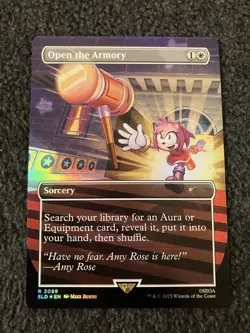 Magic The Gathering MTG - Open the Armory (2089) (Rainbow Foil) - Secret Lair - Image 1