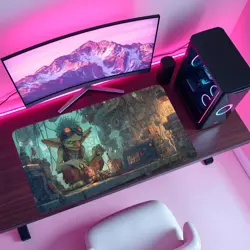 Goblin Tinkerer MTG Playmat Fantasy Steampunk - MTG Playmat - Image 4