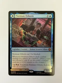 MTG Norman Osborn FOIL 39 Marvel's Spider-Man Foil - Image 1