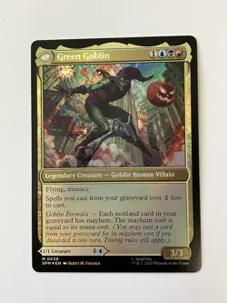 MTG Norman Osborn FOIL 39 Marvel's Spider-Man Foil - Image 2