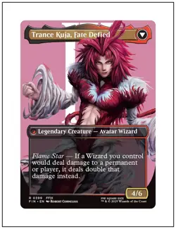 1x Kuja, Genome Sorcerer, Borderless Art, Magic the Gathering MTG NM - Image 2