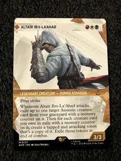 Magic MTG - Altair Ibn-La'Ahad (Showcase) - UB Assassin's Creed Regular - Image 1