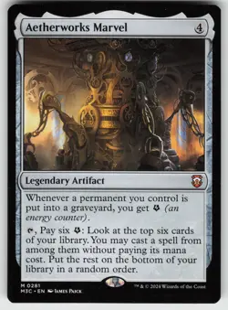 Aetherworks Marvel M Commander: Modern Horizons 3 281 MTG - Image 1