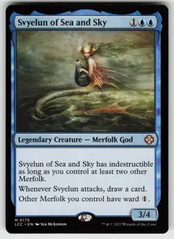 Svyelun of Sea and Sky M Commander: The Lost Caverns of Ixalan 175 MTG - Image 1