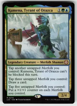 Kumena, Tyrant of Orazca M Commander: The Lost Caverns of Ixalan 274 MTG - Image 1
