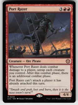 Port Razer M Commander: The Lost Caverns of Ixalan 230 MTG - Image 1
