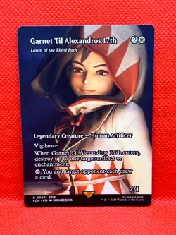 MTG Garnet Til Alexandros 17th - Final Fantasy - Rare Borderless 0024 Non Foil - Image 1