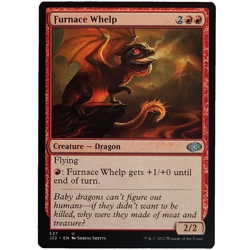 x1 Furnace Whelp J22 MTG M/NM Uncommon Red Creature Dragon Jumpstart 2022 TCG - Image 1