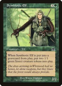 2x Symbiotic Elf - Foil Onslaught MP MTG - Image 1