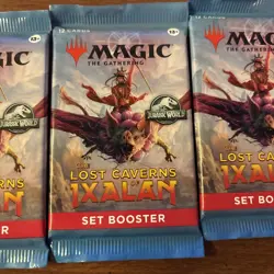 MTG Booster Pack The Lost Caverns of Ixalan - Set Booster Pack Factory Sealed - Image 4