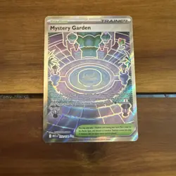 Mystery Garden Ultra Rare Full Art 172/132 Pokemon Mega Evolution English NM - Image 1