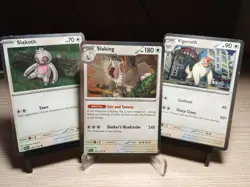 Pokemon Slakoth 160/193 Vigoroth 161/193 Slaking 162/193 Cosmos Holo Promos NM - Image 1