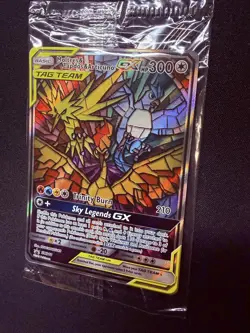 Pokemon Black Star Promo Moltres & Zapdos & Articuno GX SM210 FACTORY SEALED! - Image 2