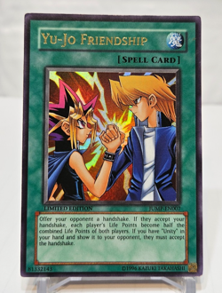 Yu-Jo Friendship JUMP-EN007 Ultra Rare Limited Edition Promo Yugioh 7763 - Image 1