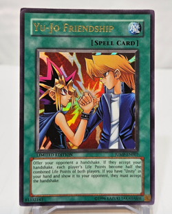 Yu-Jo Friendship JUMP-EN007 Ultra Rare Limited Edition Promo Yugioh 7762 - Image 1