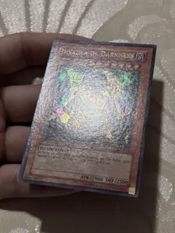 YuGiOh Invasion of Chaos IOC-111 Invader of Darkness Secret Rare 1st Edition NM - Image 3