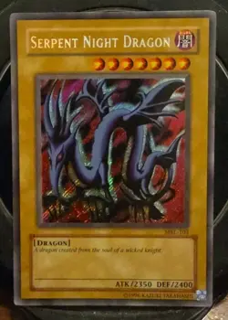 Yu-Gi-Oh! Serpent Night Dragon MRL-103 Secret Rare - LP Condition Yugioh Trading - Image 1