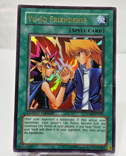 Yu-Jo Friendship JUMP-EN007 Ultra Rare Limited Edition Promo Yugioh 7761 - Image 1