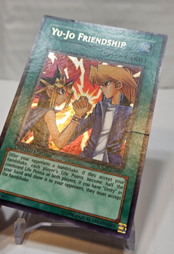 Yu-Jo Friendship JUMP-EN007 Ultra Rare Limited Edition Promo Yugioh 7761 - Image 2