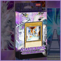 CYBER DRAGON ZANE STARTER DECK 50 | Chimeratech End Poly Duelist Kingdom YuGiOh - Image 1