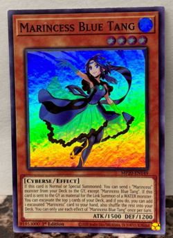 Yugioh Marincess Blue Tang MP20-EN149 Super Rare 1st Ed NM - Image 1
