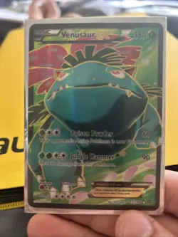 Pokemon TCG English Card XY Base Set Venusaur EX 141/146 Full Art HP - Image 1