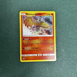 Shining Ho-Oh SM70 - Sun & Moon Promo Shining Legends ETB Shiny Pokemon Card NM - Image 1