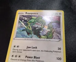 Rayquaza SWSH029 Holo Black Star Promo Pokemon Card LP - Image 2