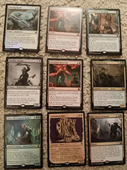 Magic the gathering Card Foil Lot 107 Cards must see - Image 1