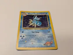 Prerelease Misty's Seadra 9/132 Gym Heroes Holo Vintage Pokemon Card See Pics! - Image 4