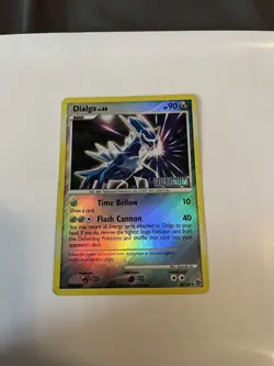 Dialga 16/106 Burger King Promo Reverse Holo Rare Stamped Pokemon Card - Image 1