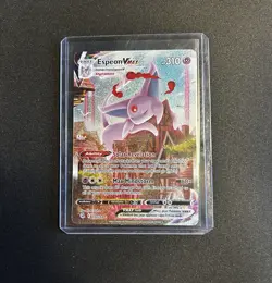 Espeon VMAX SWSH Fusion Strike Secret Rare Alt Art Pokemon Card 270/264 - Image 3