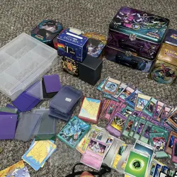 HUGE TCG Pokemon / Yugioh Lot Of Cards, Accessories, Playmats, Tins, ETC. - Image 3