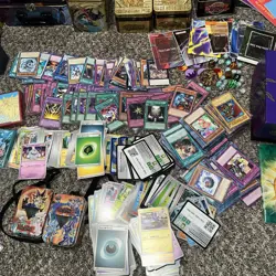 HUGE TCG Pokemon / Yugioh Lot Of Cards, Accessories, Playmats, Tins, ETC. - Image 4