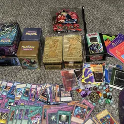 HUGE TCG Pokemon / Yugioh Lot Of Cards, Accessories, Playmats, Tins, ETC. - Image 5