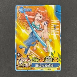 M1310 Nami IC4-02 Japanese One Piece Berry Match Carddass Card 2012 - Image 1