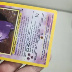 Pokemon Gengar TCG Holo Rare Unlimited Card 5/62 Fossil LP - Image 5