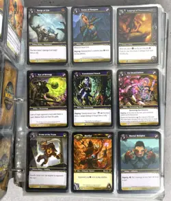 World Of Warcraft Trading Card Game Lot Bundle 1000+ Cards Outland Dark Portal - Image 5