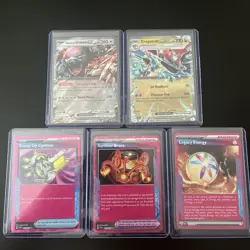 Pokemon TCG Twilight Masquerade Ex Bundle X5 cards - Image 1