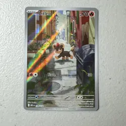 Litleo 139/132 Illustration Rare Pokemon Card Mega Evolutions - English TCG - Image 1