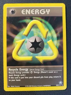 Recycle Energy 105/111 Neo Genesis Rare - WOTC - Pokemon Card LP - Image 1