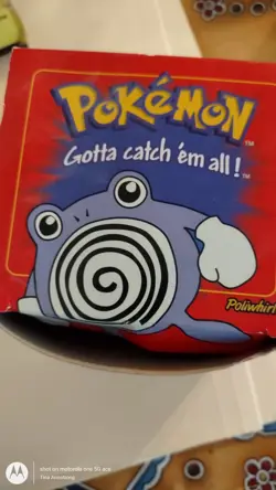 Pokemon Poliwhirl 23K gold plated trading card from 1999, part of BK Series - Image 3
