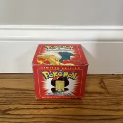 23K Gold Plated CHARIZARD Trading Card 1999 Burger King Pokemon Ball NEW SEALED - Image 2
