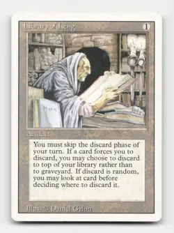 Library of Leng Revised Edition # Magic the Gathering Uncommon - Image 1
