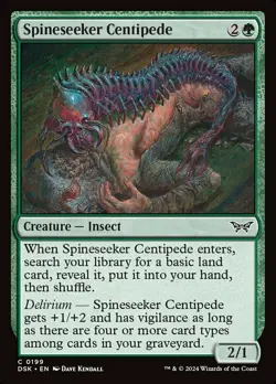 4x Spineseeker Centipede NM-Mint, English Duskmourn: House of Horror MTG Magic - Image 1