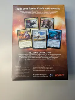 Magic the Gathering MtG TCG 2017 Commander Draconic Domination Deck 604966623022 - Image 2