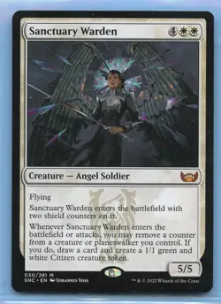 MTG: Streets of New Capenna : Sanctuary Warden - Image 1