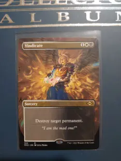 Vindicate (Borderless) Modern Horizons 2 Regular - Image 1